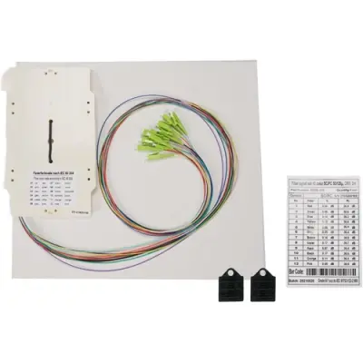 FO splice box, OM5 multimode, LC, (W x H x D) 155 x 8 x 92 mm, 53100.206 - 1