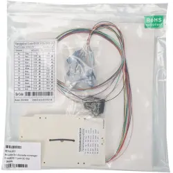 FO splice box, OS2 singlemode, SC, (W x H x D) 155 x 8 x 92 mm, 53100.211