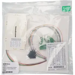 FO splice box, OS2 singlemode, SC/APC, (W x H x D) 155 x 8 x 92 mm, 53100.213