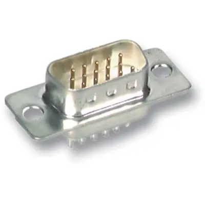 D-Sub plug, 62 pole, high density, straight, solder pin, 34506.1 - 1