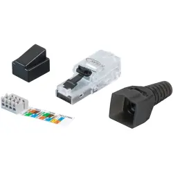 Plug, RJ45, 8 pole, Cat 6, LSA, 88035UTP.1