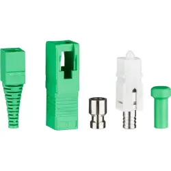 FO plug, SC, singlemode, ceramic, green, 53214.1