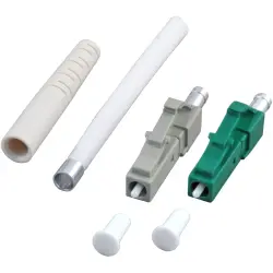 FO plug, LC, singlemode, ceramic, blue, 53232.6