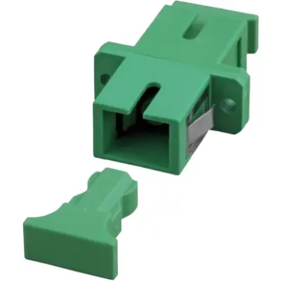 FO jack, SC, OS2, singlemode, ceramic, green, 53302.32 - 1