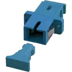 FO adapter, SC-Simplex, OS2, singlemode, ceramic, blue, 53302.31