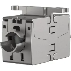 Cable connector, Cat 6A, IDC connection, screw mounting, 37597.1