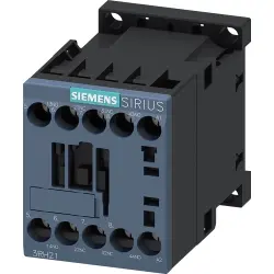 Auxiliary contactor, 4 pole, 10 A, 2 Form A (N/O) + 2 Form B (N/C), coil 42 VAC, screw connection, 3RH2122-1AD00