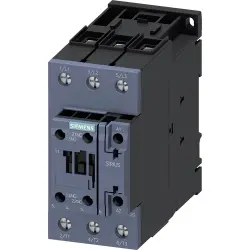 Coupling contactor, 3 pole, 51 A, 400 V, 1 Form A (N/O) + 1 Form B (N/C), coil 24 VDC, screw connection, 3RT2036-1KB40