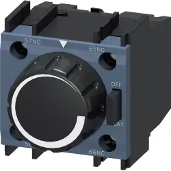 Auxiliary switch, 2 pole, 1 Form A (N/O) + 1 Form B (N/C), screw connection, 3RT2927-2PR11