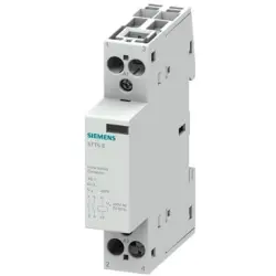 Installation contactor, 2 pole, 25 A, 2 Form A (N/O), coil 230 VAC, screw connection, 5TT5810-0
