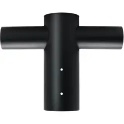 Adapter, black, for secure mast mounting, ELED900304
