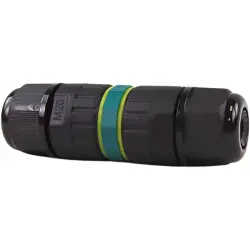 Cable connector, 3 pole, straight, 0.5-2.5 mm², IP68, LX900123