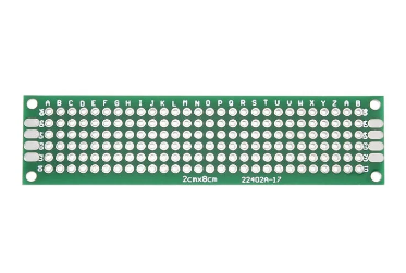 2*8cm Universal PCB Prototype Board - Single Sided - 1