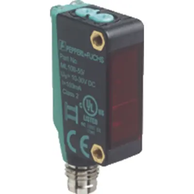 Reflecting light barrier, 0.5 m, PNP, 10-30 VDC, M8-connector, IP67, 210533 - 1