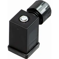 Valve connector, DIN shape C, 2 pole + PE, 300 V, 1.5 mm², 247582