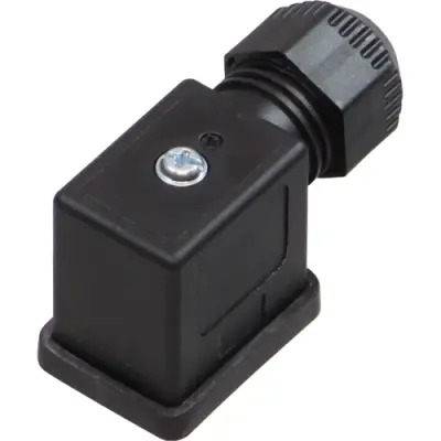 Valve connector, DIN shape B, 2 pole + PE, 300 V, 1.5 mm², 247584 - 1
