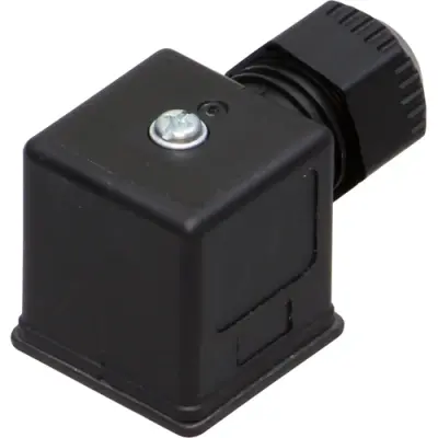 Valve connector, DIN shape A, 3 pole + PE, 300 V, 1.5 mm², 246771 - 1