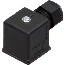 Valve connector, DIN shape A, 3 pole + PE, 300 V, 1.5 mm², 246771