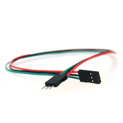 30cm 3 Pin female to male Jumper Wire - 1