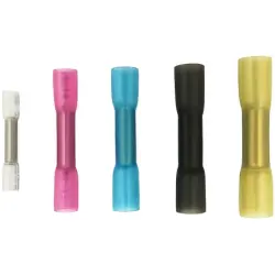 Butt connector assortment, heat shrink insulation, 0.5 mm² to 6.0 mm², 45 pieces, 23C494