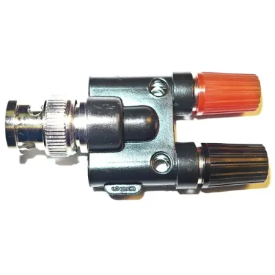 Adapter, BNC plug to 2 x 4 mm socket, BU-P1296 - 1