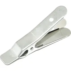 Alligator clip, L 58.4 mm, solder/crimp connection, BU-118