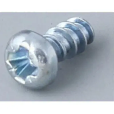 Screw, straight, steel, black, A0304031 - 1