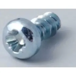 Screw, straight, steel, black, A0305031