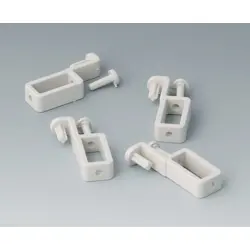 Connector, ABS, gray white, B2135017