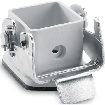 Surface mount housing, size HA3, PA, longitudinal bow locking, IP65, 10422000 - 1