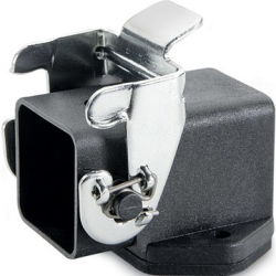 Surface mount housing, size HA3, PA, longitudinal bow locking, IP65, 10423100