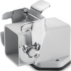 Surface mount housing, size HA3, PA, longitudinal bow locking, IP65, 10423000