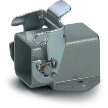 Surface mount housing, size HA3, zinc die casting, longitudinal bow locking, IP66, 10423500 - 1
