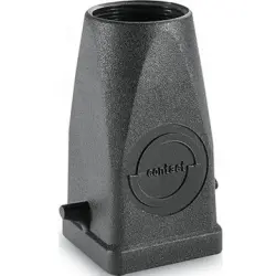 Grommet housing, size HA3, PA, M20, straight, longitudinal bow locking, IP65, 19425500