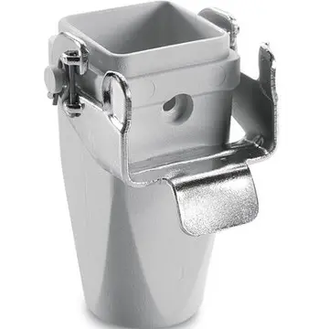Grommet housing, size HA3, PA, M20, straight, longitudinal bow locking, IP65, 19429000 - 1
