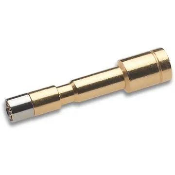 Receptacle, 4.0 mm², AWG 12, crimp connection, gold-plated, 44420104 - 1