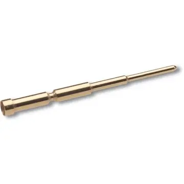 Pin contact, 0.14-1.0 mm², AWG 26-18, crimp connection, gold-plated, 74034001 - 1