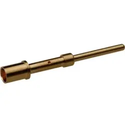 Pin contact, 2.5-4.0 mm², crimp connection, gold-plated, 44429333