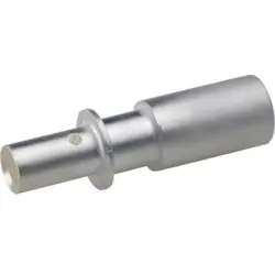 Receptacle, 10 mm², crimp connection, silver-plated, 44429354