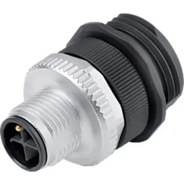 Plug, M20, 3 pole + PE, screw connection, screw locking, straight, 44423144 - 1