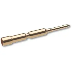 Pin contact, 0.14-1.0 mm², AWG 26-18, crimp connection, gold-plated, 72400001
