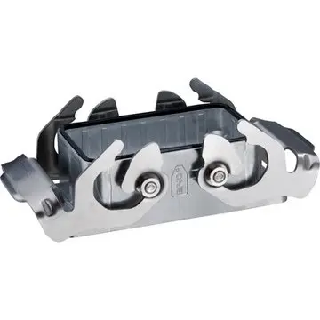 Surface mount housing, size HB10, zinc die casting, cross bow locking, IP68, 70250213 - 1