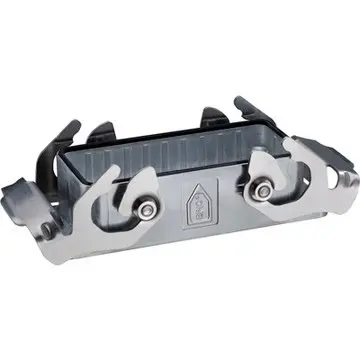 Surface mount housing, size HB16, zinc die casting, cross bow locking, IP68, 70250217 - 1