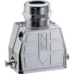 Grommet housing, size HB6, zinc alloy, longitudinal bow locking, IP65, 70250200