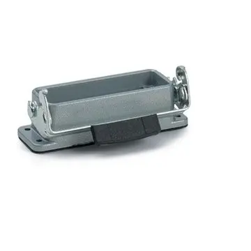 Surface mount housing, size HA10, aluminum alloy, longitudinal bow locking, IP65, 10442000 - 1