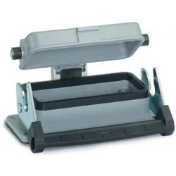 Surface mount housing, size HB10, aluminum alloy, longitudinal bow locking, IP65, 10033900