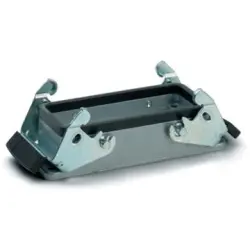 Surface mount housing, size HB10, aluminum alloy, cross bow locking, IP65, 10032000