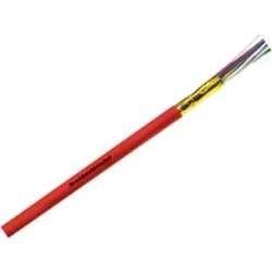 Telephone cable, 4-wire, J-Y(ST)Y, 2 x 2 x 0.8 mm, red, PVC, 1708002/100