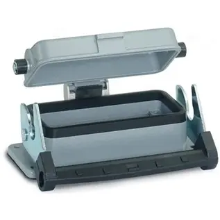 Surface mount housing, size HB24, aluminum alloy, longitudinal bow locking, IP65, 10103900 - 1