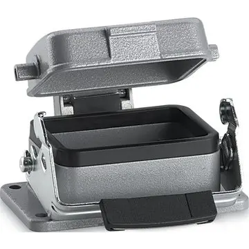Surface mount housing, size HB6, aluminum alloy, longitudinal bow locking, IP65, 10004000 - 1